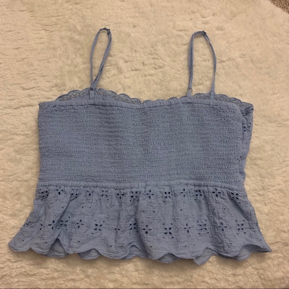 Aerie Eyelet Cinch Tank Top - Picture 5 of 5